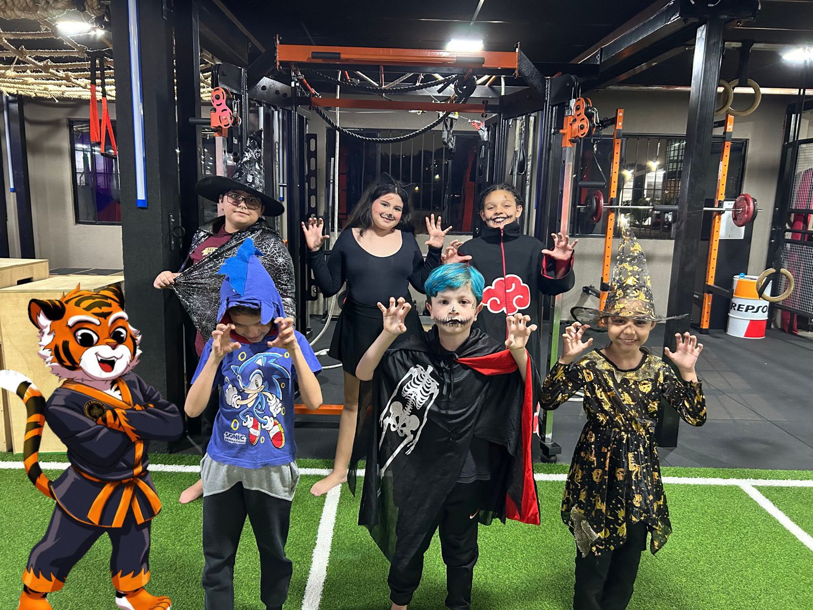Physical Tiger em Ação